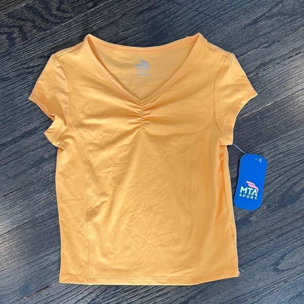 NWT MTA Sport Kid’s Orange Top size (7/8)